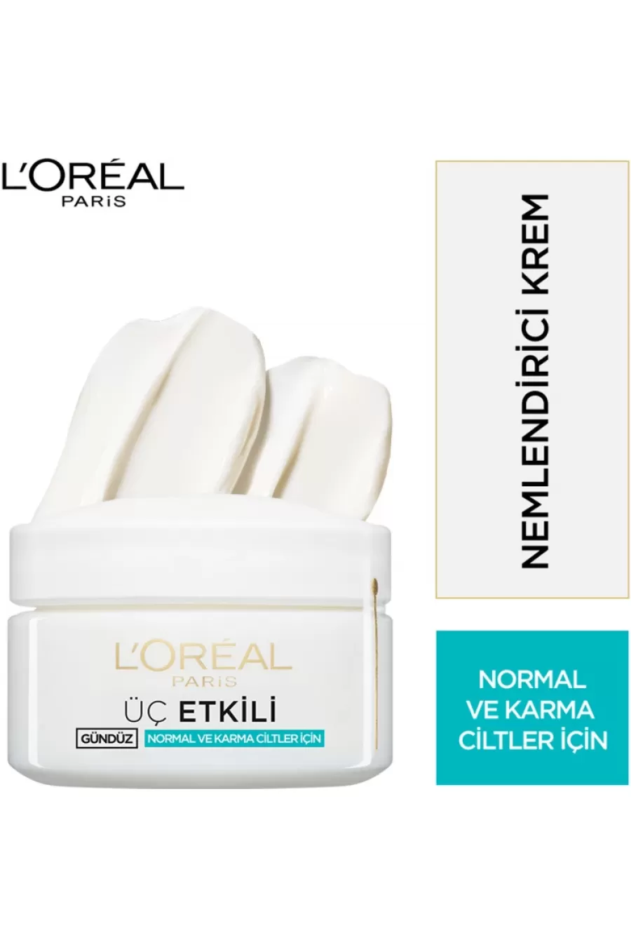 جذب سریع بدون چربی لورال پاریس L'Oreal Paris ژل کرم آبرسان ۲۴ ساعته