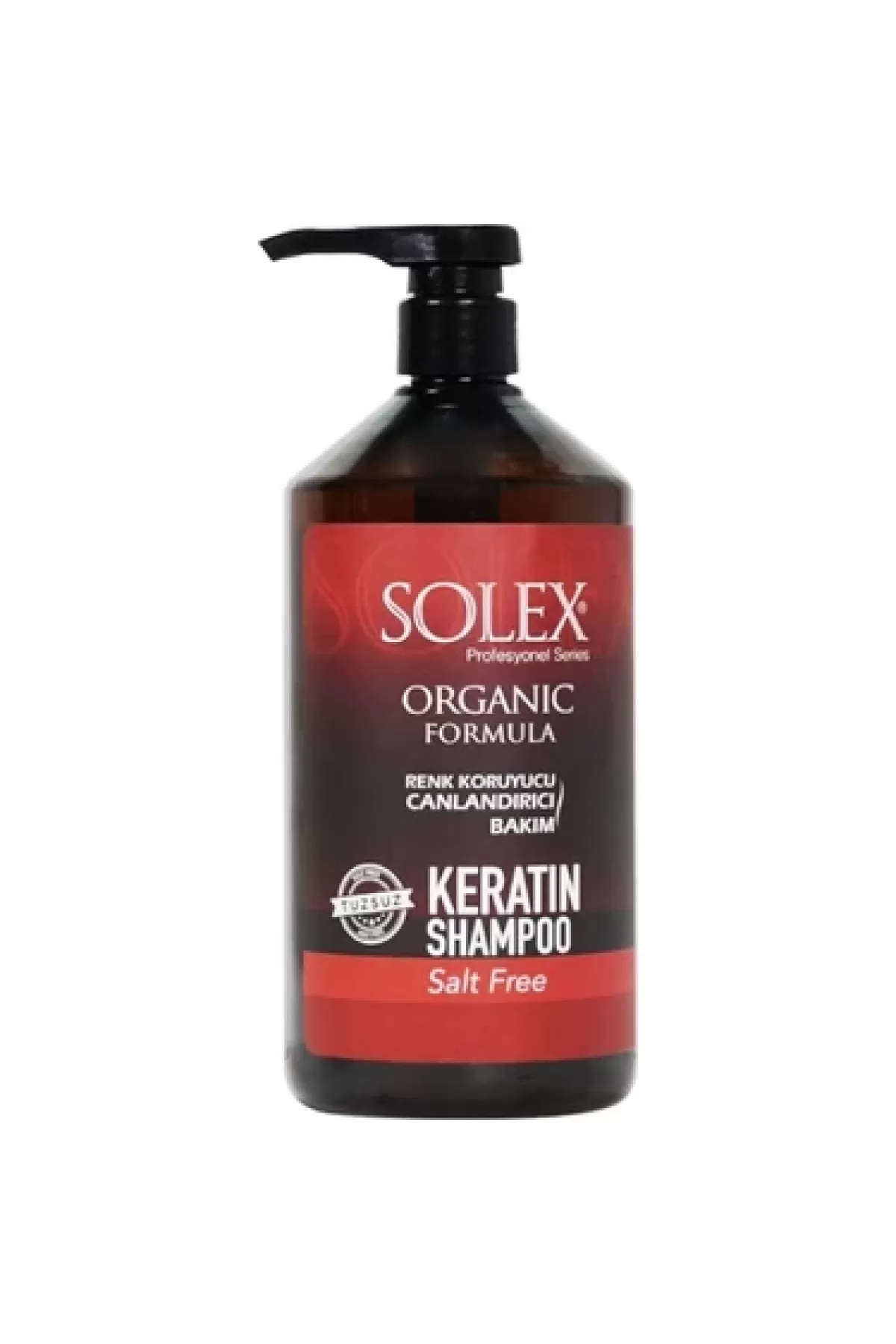 مناسب برای موهای رنگ شده،حاوی کراتین،بدون نمک سولکس SOLEX شامپو کراتینه