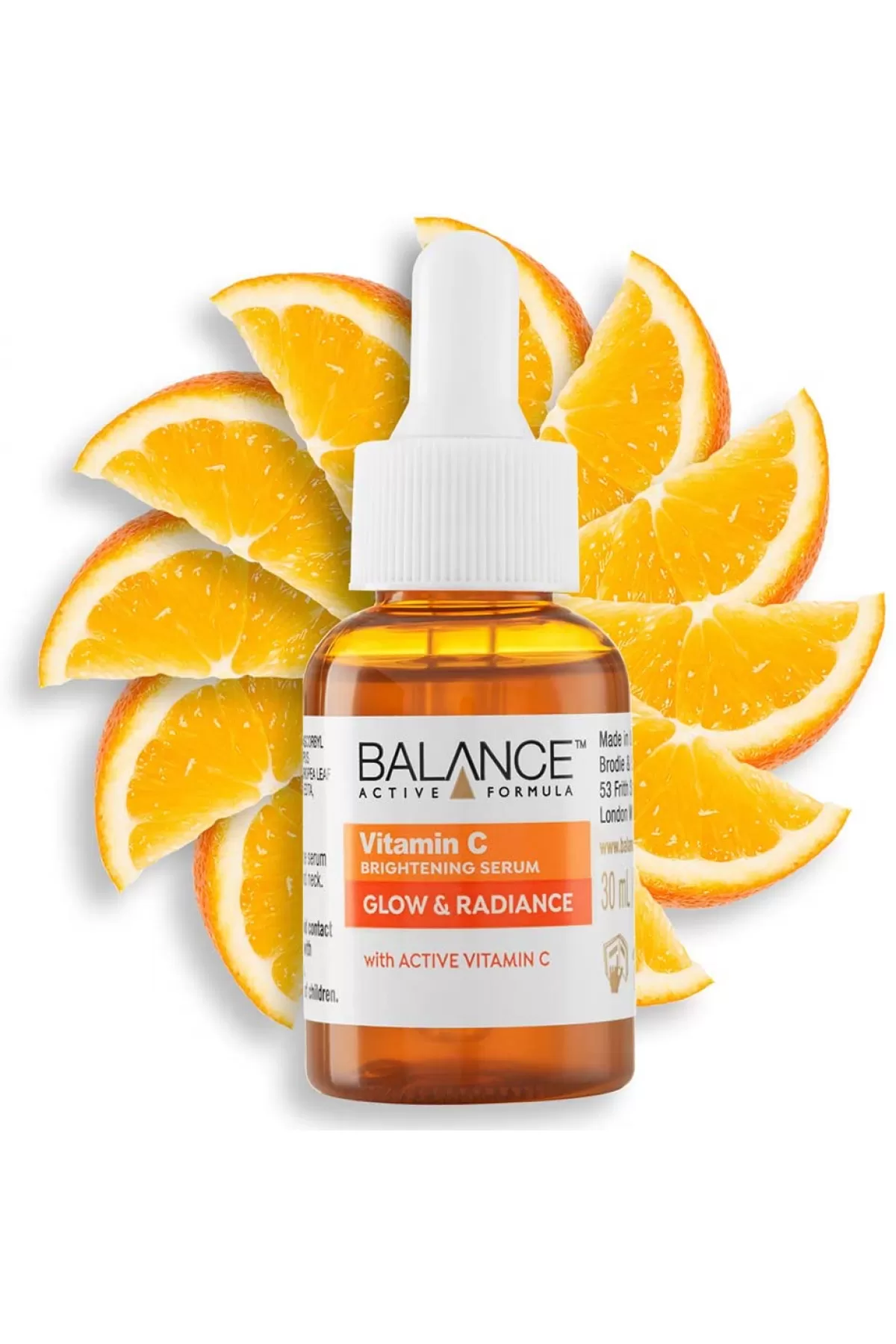شفاف کننده و آبرسانی پوست روشن کننده قوی قوام پوست بالانس BALANCE سرم ویتامین C